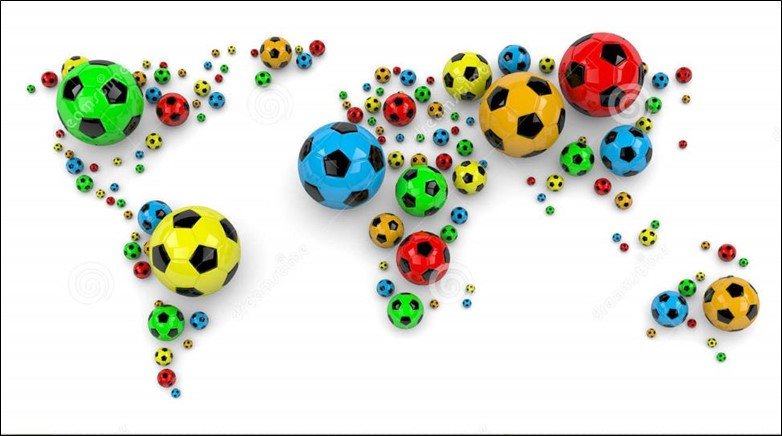 Soccer World Map