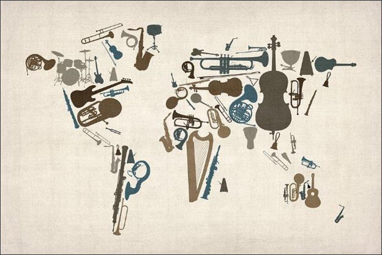 Music World Map