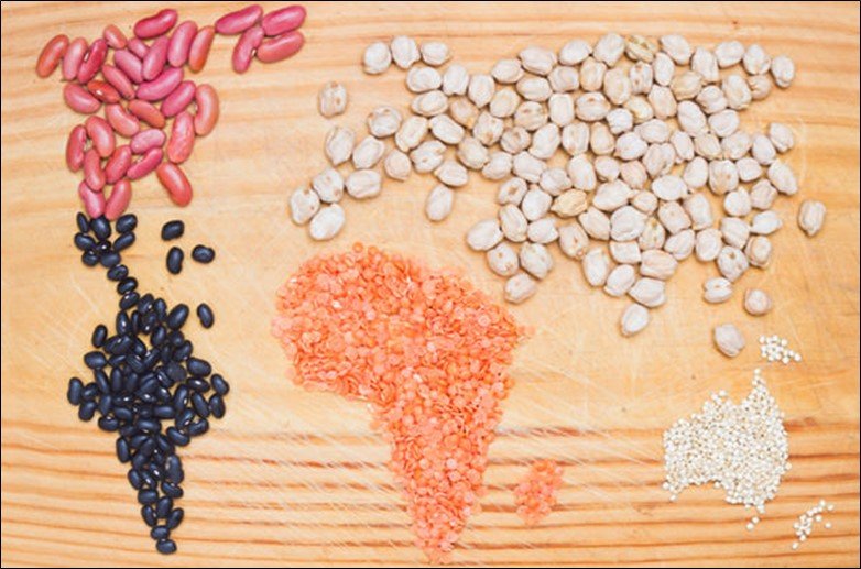 Bean World Map