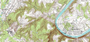 Hardcopy Photogrammetry (Topography Map)