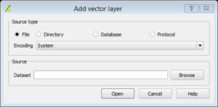 add vector layer window