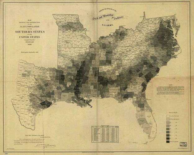 The map Abraham Lincoln used to see the reach of slavery