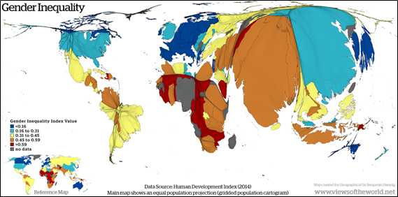 Gender Inequality Map