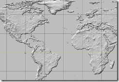 GTOPO30 DEM Image