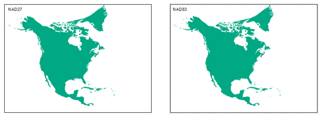 NAD83 vs NAD27